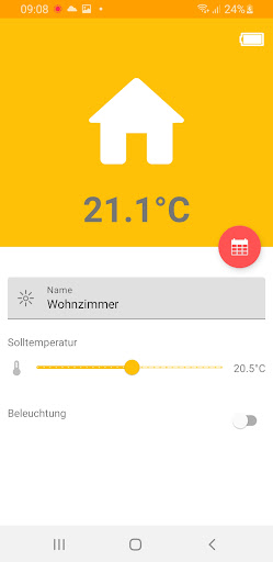 SUNNYHEATconnect Screen 3
