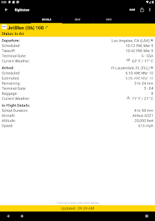 FlightView: Flight Tracker Capture d'écran