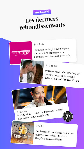 PurePeople: actu & news people Screenshot 2 - AppWisp.com