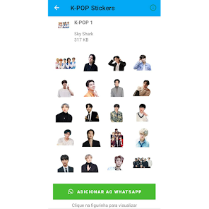 Screenshot 14 K-POP Stickers android