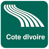 Cote dIvoire Map offline icon