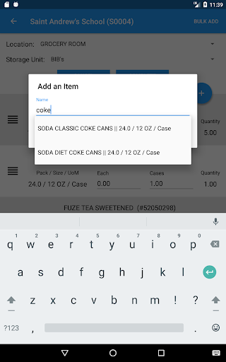 SAGEware Mobile Screen 3