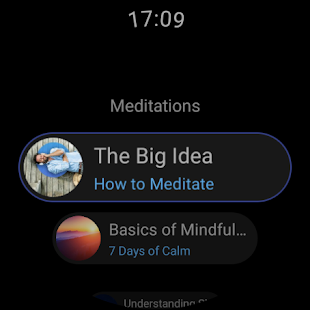 Calm: Meditation und Schlaf Screenshot