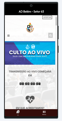 Android application AD Belém - Setor 63 screenshort