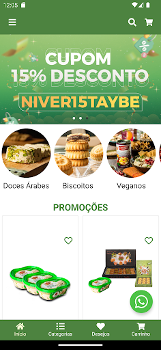 Android application Emporio Taybe screenshort
