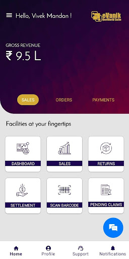 Android application eVanik OneWorld Suite screenshort