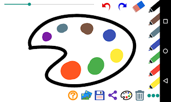 screenshot of Paint for kids