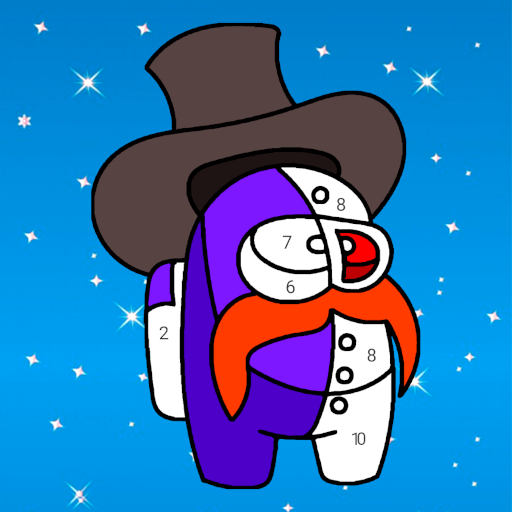 Coloring Among Us Fanart Skins  Icon