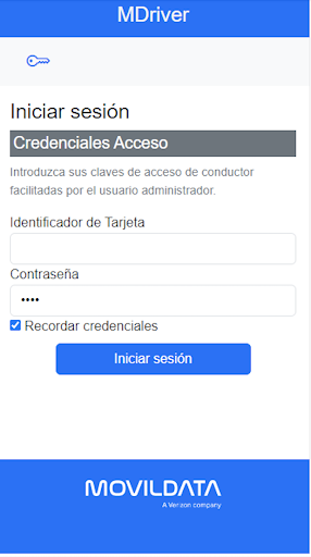 Android application MDriver screenshort