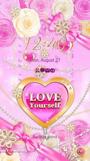 Pink Tiffany Love - Wallpaper Screen 2
