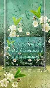 Summer Rain Waterdrop Keyboard