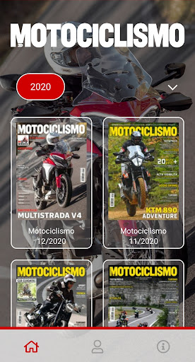 Android application Motociclismo screenshort