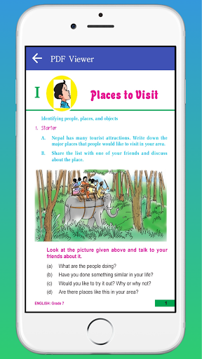 Class 7 English Book Offline