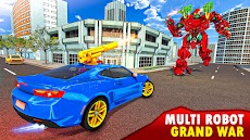 Grand Flying Robot Car Game 3Dのおすすめ画像4
