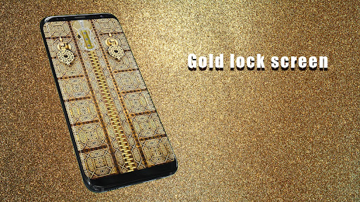 Gold Lock Screen Screenshot 4 - AppWisp.com