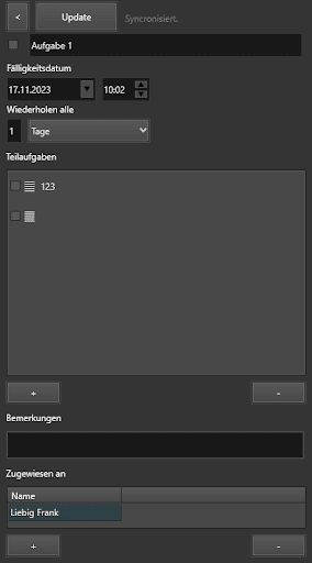Android application SPF Todo screenshort