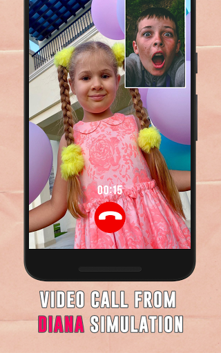 Kids Diana Video Call Prank Screen 2
