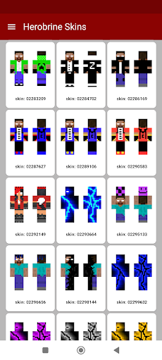 Herobrine Skins for Minecraftのおすすめ画像4