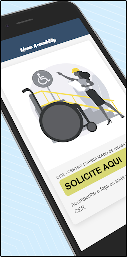 Android application Casa Acessível screenshort