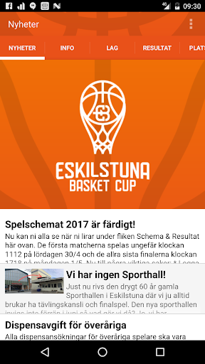 Eskiltuna Basket Cup Screen 2