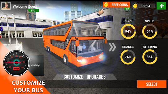 تحميل لعبة Bus Simulator 2023 : Transport مهكرة أموال غير محدودة 2
