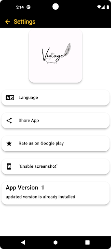 Vintage Share Screen 2
