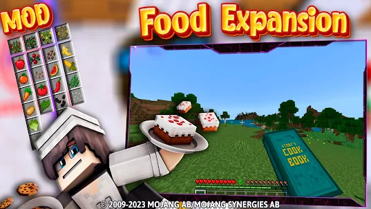Food Mods for Minecraft PE