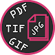 PDF > JPEG Converter: TIF, GIF