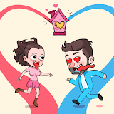 Love Rush: Draw To Couple icon