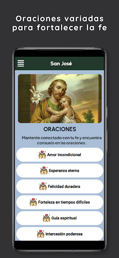 Android application Oraciones a San José screenshort