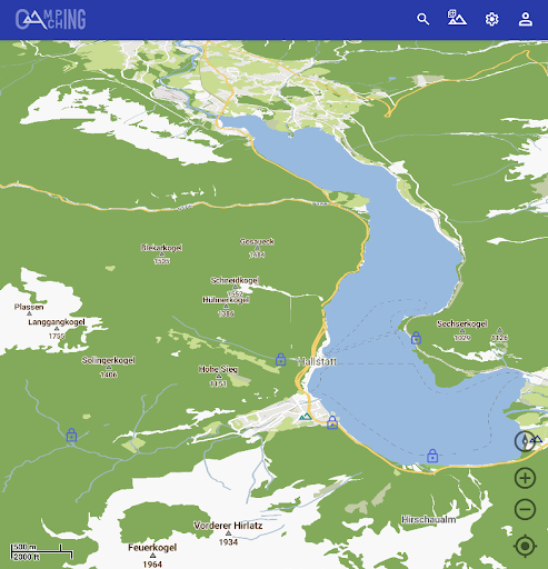 Camping Caching Screen 3