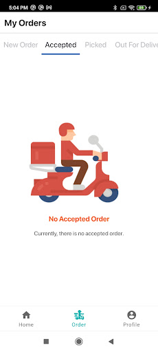 Jalaram Delivery App Screen 2