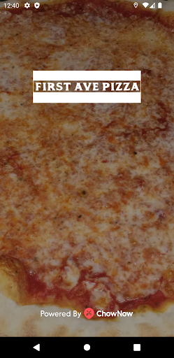 Android application First Ave Pizza screenshort