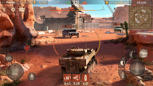 Android application Metal Force: Army Tank Games screenshort