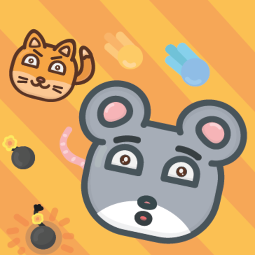 Kitty & Mouse - puzzle game logo