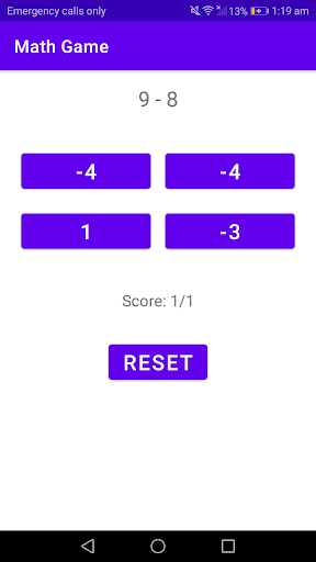 Math Game Screen 2