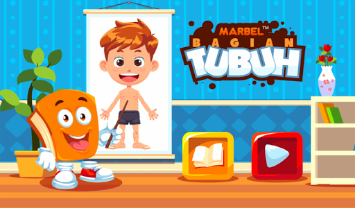 Screenshot of Marbel Belajar Bagian Tubuh