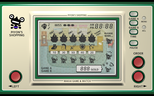 LCD GAME - PIYONS SHOPPING Screen 2