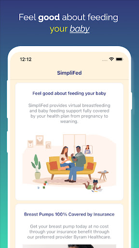 Android application SimpliFed screenshort