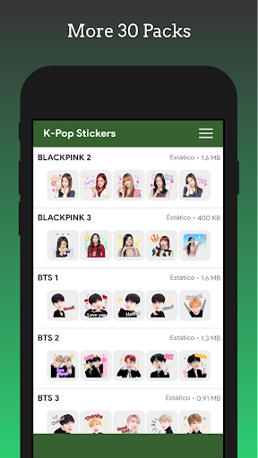 Stickers - KPop Korean BT24