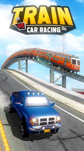 Train Vs Car Racing 2 Player  screenshots 16