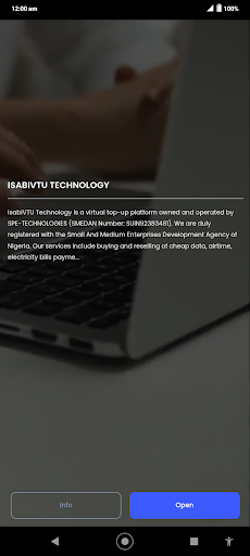 Android application IsabiVTU Technology screenshort