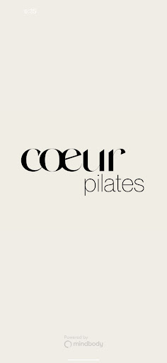 Android application Coeur Pilates screenshort