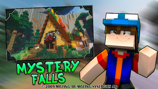 Screenshot 4 Mystery Gravity Falls Town Map android