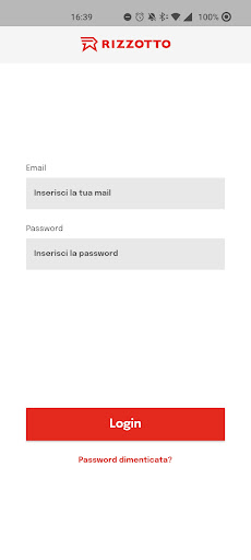 Android application RIZZOTTO screenshort