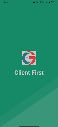 Android application Client First screenshort