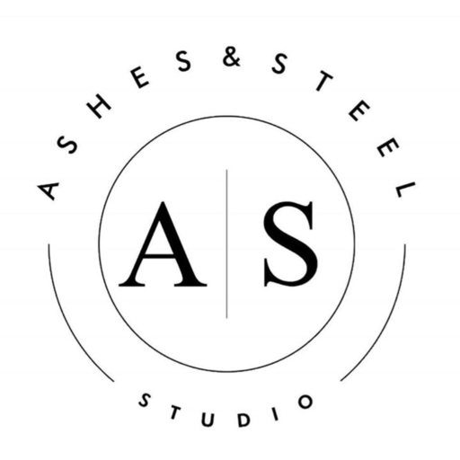 ASHES & STEEL STUDIO logo