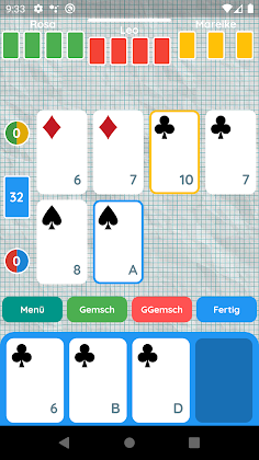 Gemsch.club Kartenspiel online - Screenshot 3
