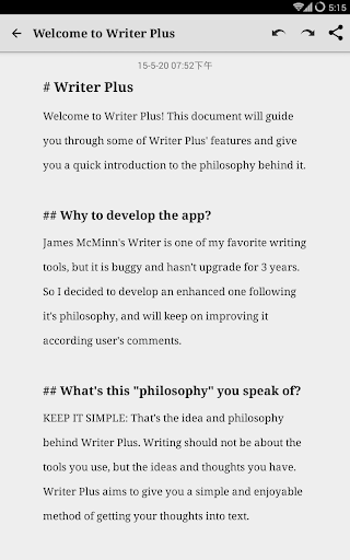 Writer Plus (Write On the Go)  APK screenshots 6