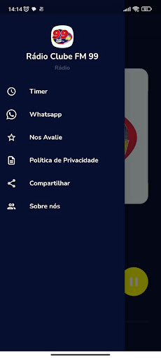 Rádio ClubeFM 99 Screen 2